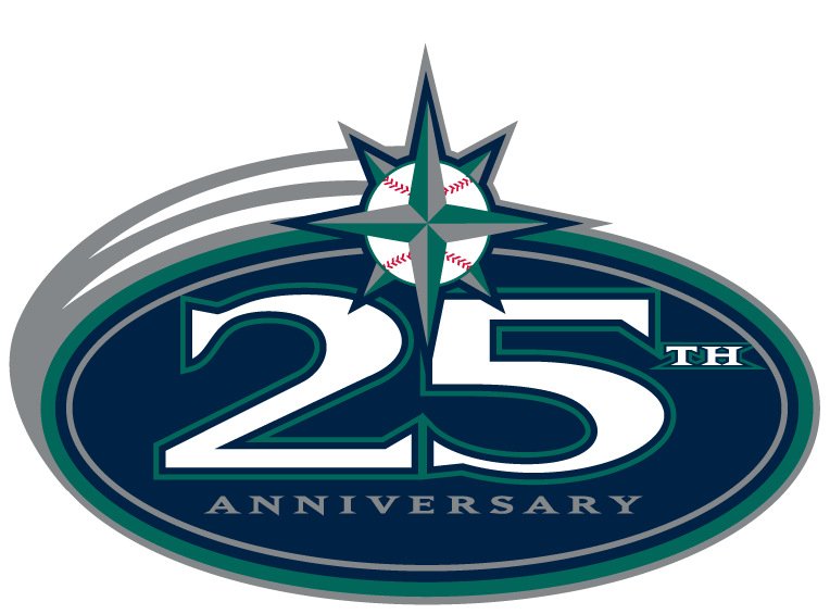 Seattle Mariners 2002 Anniversary Logo t shirts iron on transfers v2